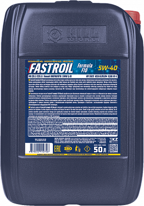 Fastroil Formula F10 5W-40 - 1