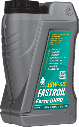 Fastroil Force Ultra High Performance Diesel (UHPD) SAE 15W-40 - 2