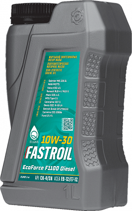 Fastroil EcoForce F1100 Diesel - 10W-30 - 3