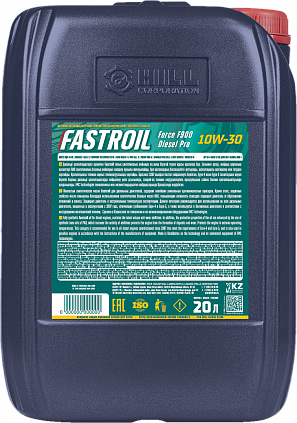Fastroil Force F900 Diesel Pro – 10W-30 - 1