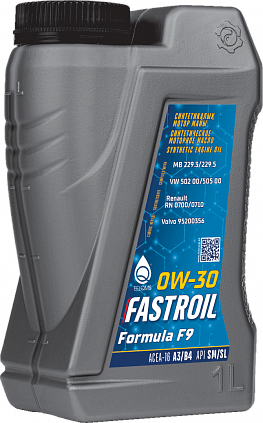Fastroil Formula F9 – 0W-30 - 2