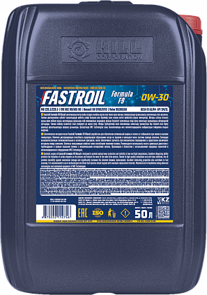 Fastroil Formula F9 – 0W-30 - 1